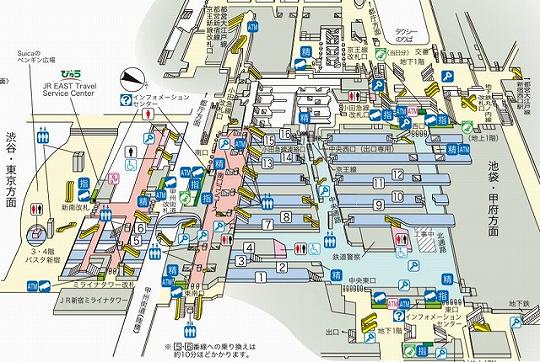 新宿は、世界一乗降客が多い駅